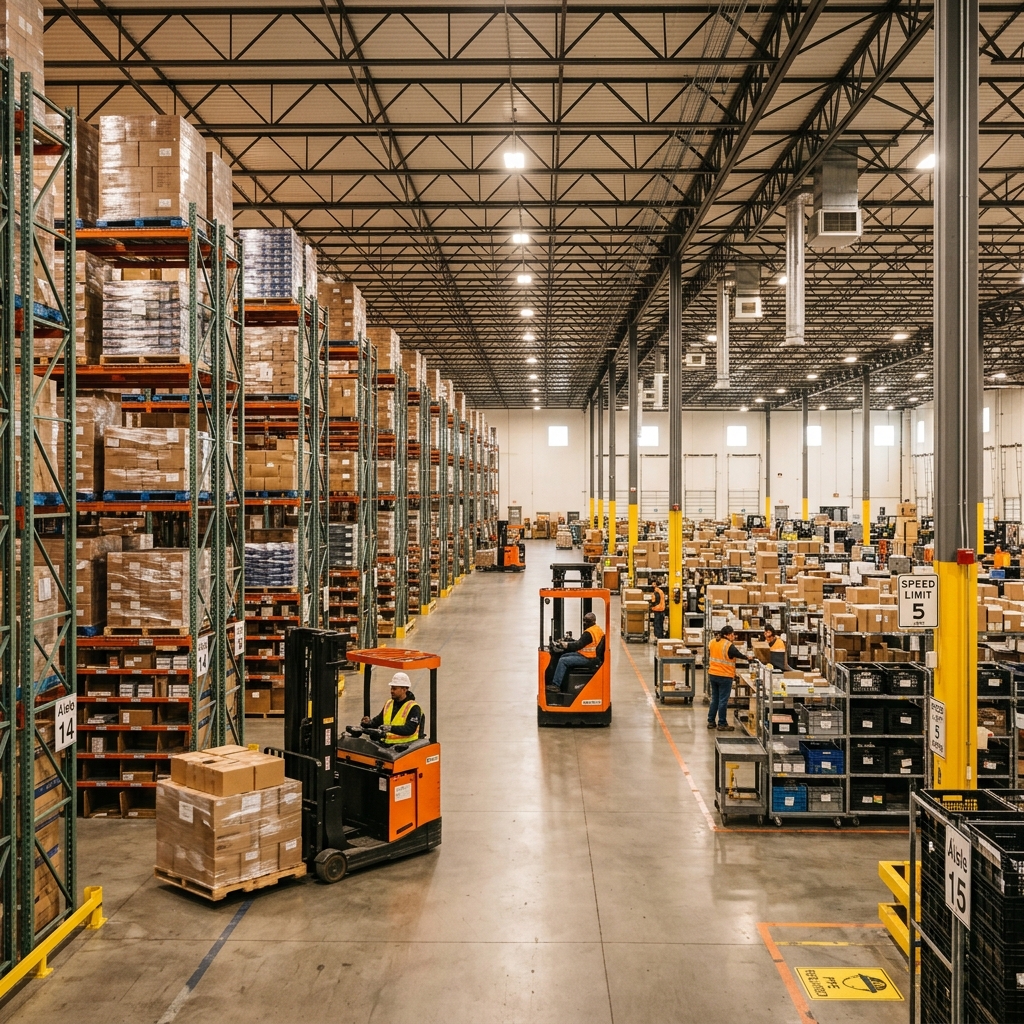 Modern warehouse